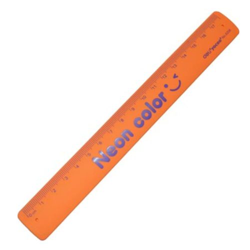 Plastic Ruler Flexible Ref 6206 (Cartoon)
18cm (Neon colours)
Deli