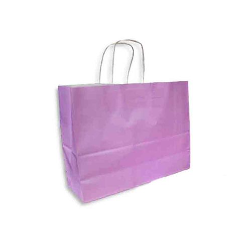 Paper Gift Bag Kraft
Horizontal, Size: 32*25*12 cm, Purple
WTC - Image 2