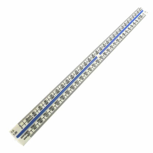 Plastic Reduction Scale Ruler Ref K93
Triangular White
Helix