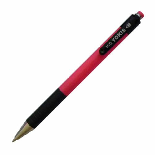 Ball Point Pen Yokis Ref ABP88473
0.7mm Tip, Black, Pink Barrel
M&G