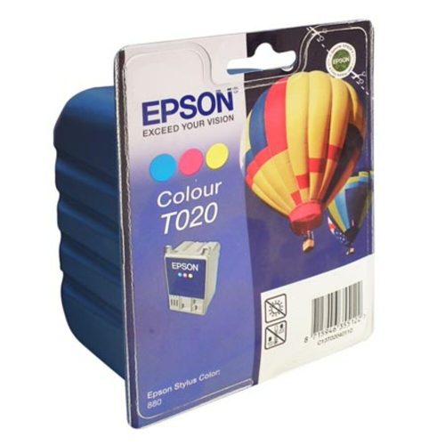 Inkjet Cartridge Ref T020
Tri-Colour C13T02040110 300 Pages
Epson