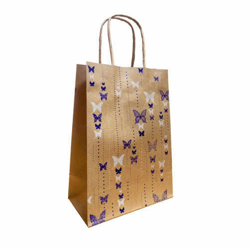 Paper Gift Bag
Foil Stamping Butterfly [4 assorted colours]
WTC