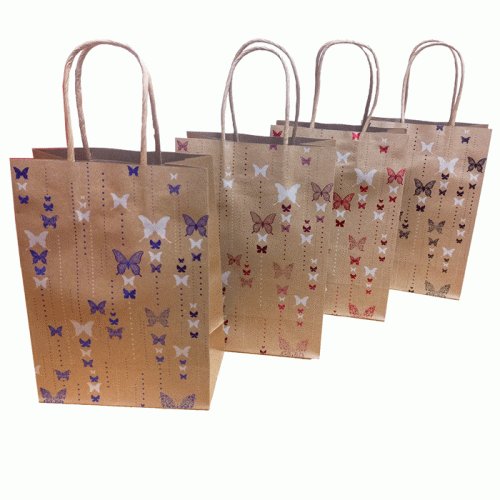 Paper Gift Bag
Foil Stamping Butterfly [4 assorted colours]
WTC - Image 2