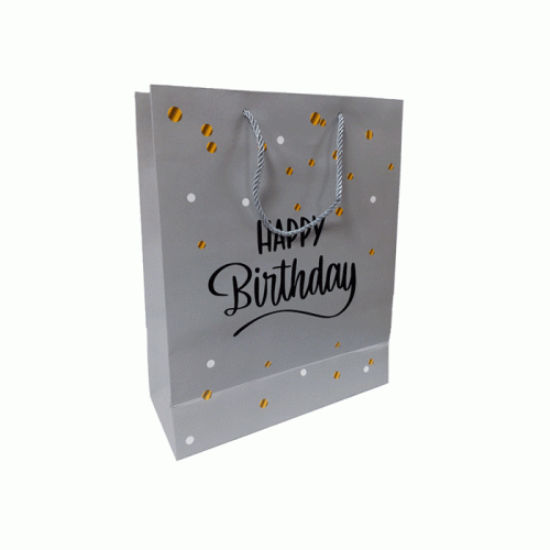 Paper Gift Bag Ref LC684-1A055P
HBirthday,10*12cm [Gold, Silver]
FW - Image 2