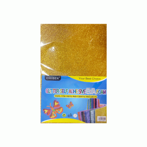 Glitter Foam Sticker Ref CH-4
A4, Assorted Colour [Pk 10]
SW - Image 2