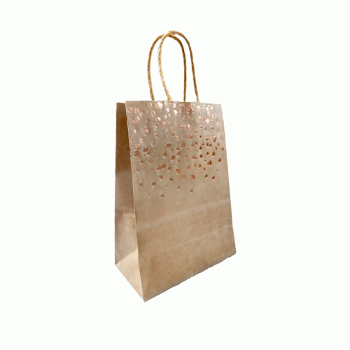 Paper Gift Bag [21*15*8cm]
Hot Stamping Heart & Star
WTC