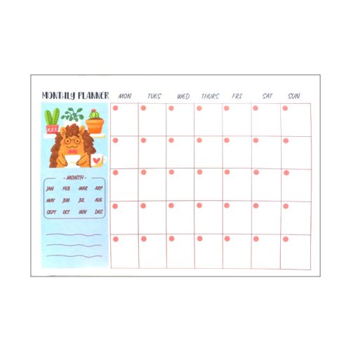 Desk Planner
A4, Monthly
Notelita - Image 6