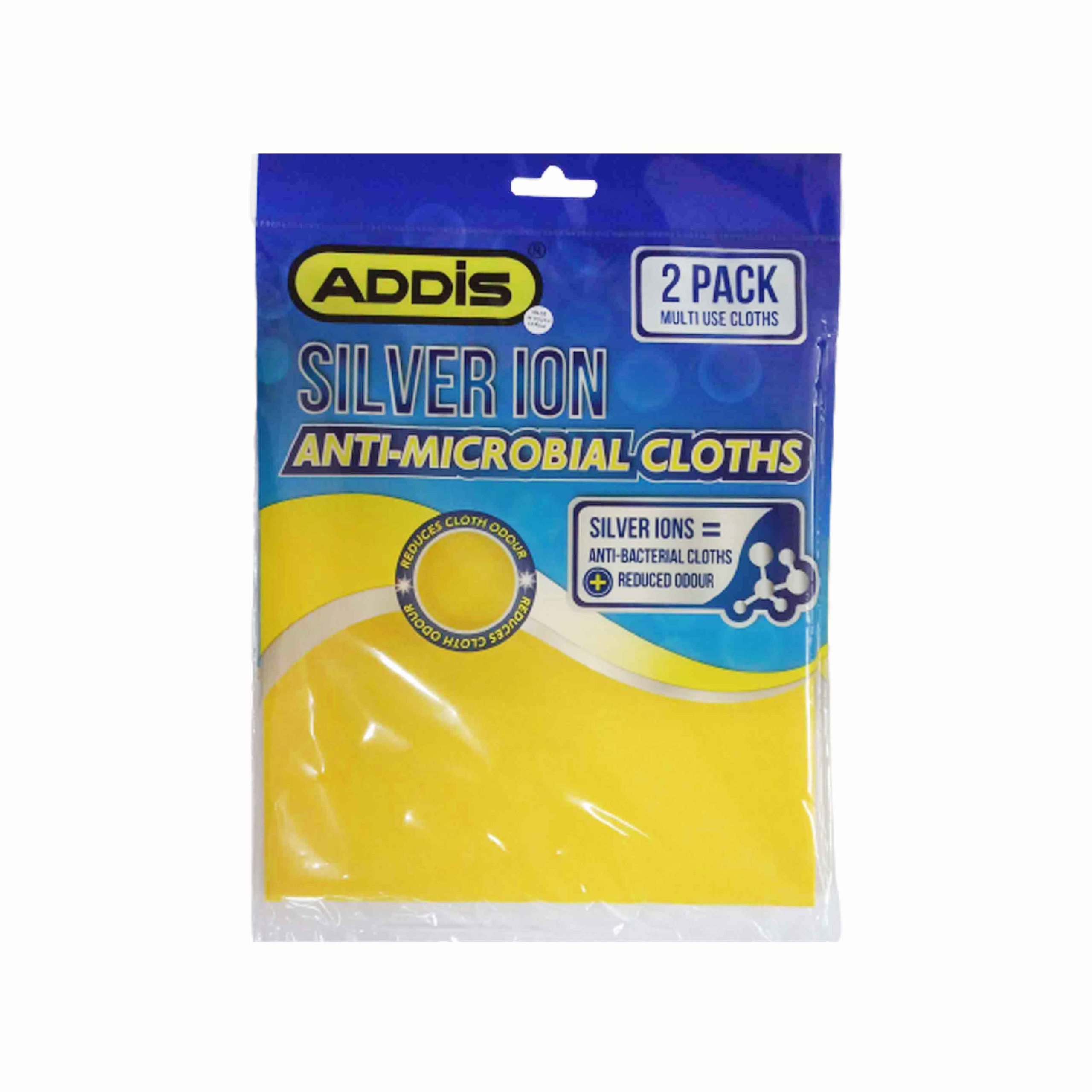 Cloth Ref AB9018 W400*D380mm, Yellow [Pk 2] Addis - MyAcademia