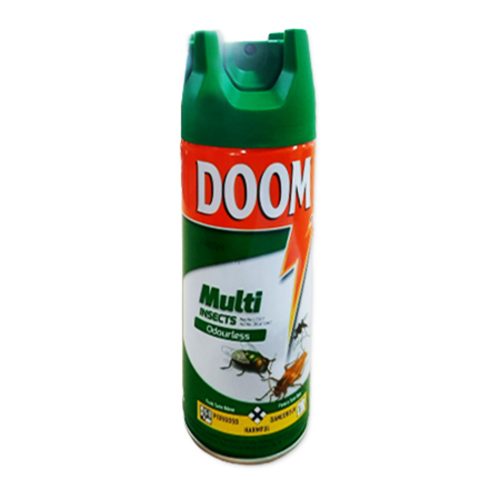 Insect Killers Spray Ref 20513
300ml Odorless, Multi-Insect
Doom