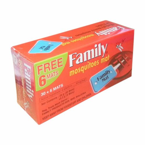 Mosquito Mat
30 Mats
Fumakilla