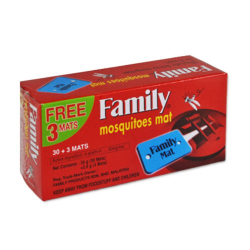 Mosquito Mat
30 Mats
Family