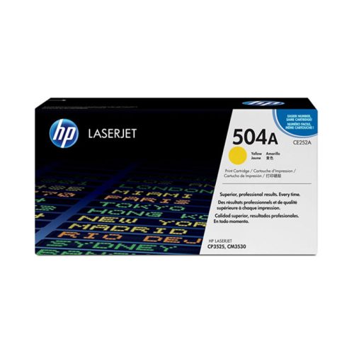 Laserjet Toner CE252A
Yellow ColorSphere HP 504A
Hewlett Packard