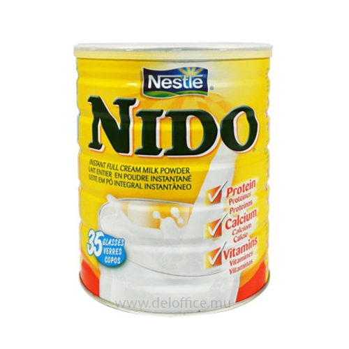 Milk Powder Tin
900g Instant Full Cream
Nido