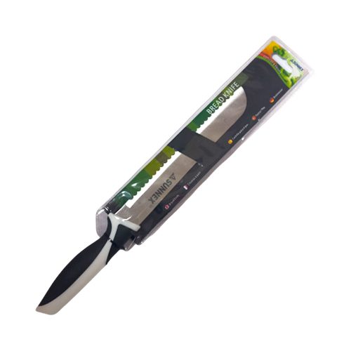 Bread Knife
200mm/8inch, PP and Rubber Handle
Sunnex