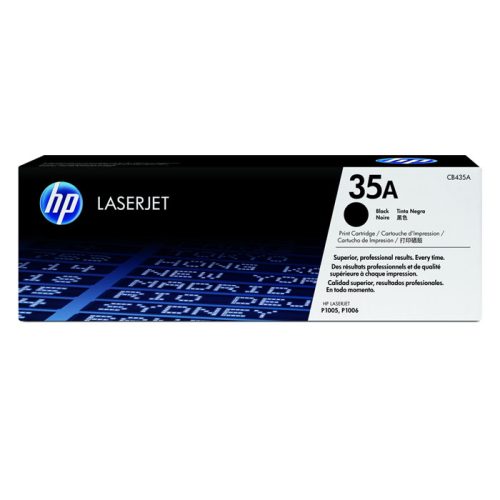 Laserjet Toner CB435A
Black 1500 Pages HP 35A
Hewlett Packard