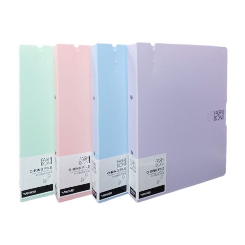 Ring Binder Ref 6021
2 O-Ring, PVC Assorted Pastel Colour
Meli Melo - Image 2