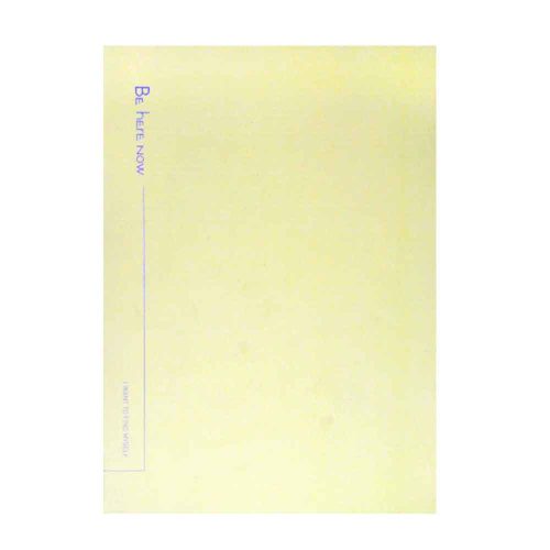 Soft Cover Notebook Ref FB540
B5, 40 Sheets, Gentleman Tune 2 [Be Here Now]
Deli