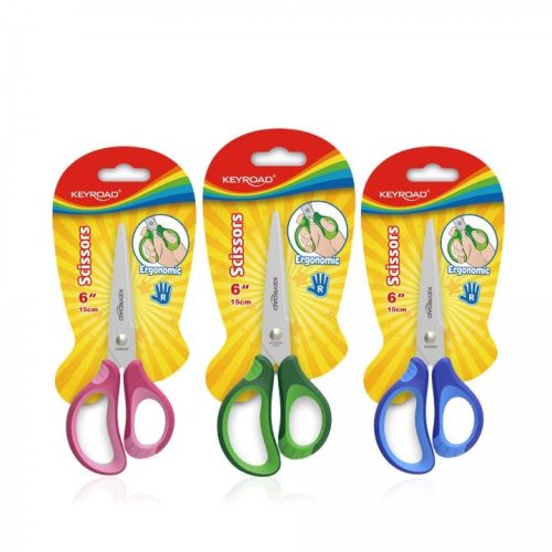 Scissors Ref KR971551
6" Soft Handle Children Scissors 64*10*129mm
KeyRoad - Image 2