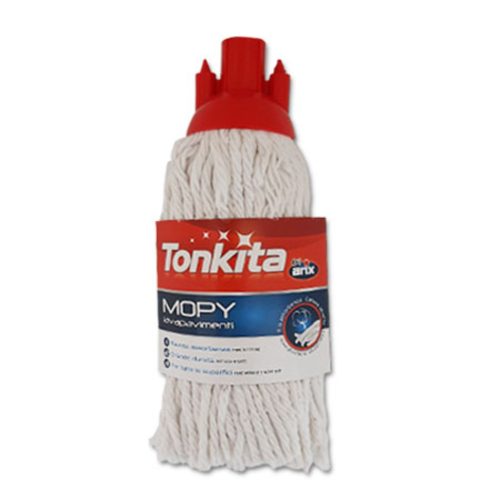 Mop Head Refill Ref TK63668R
250mm White Strands With Plastic Support, Mopy
Arix