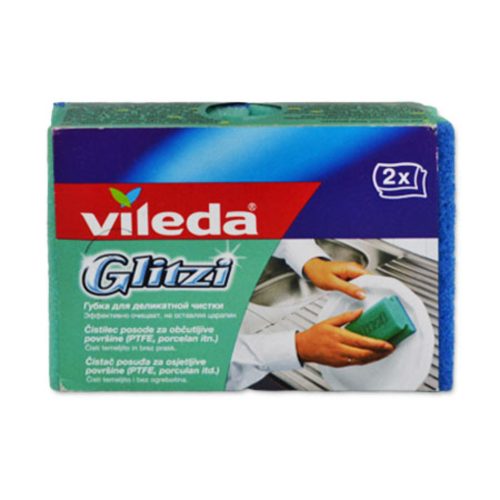 Sponge Scourer Ref 222065
Glitzi, W95*D73*T45mm [Pk 2]
Vileda