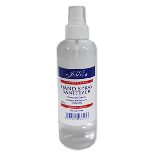 Hand Sanitizer
250ml, 80% Alcohol
365 Jours