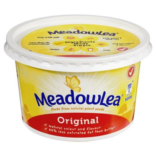 Margarine
500g Original
Meadowlea