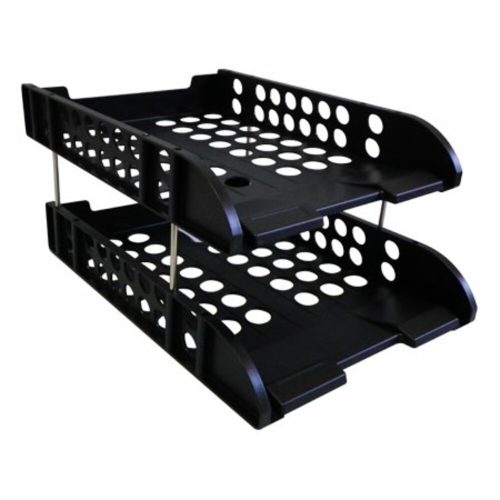 File Tray Plastic Ref E9216
2 Level, Black
Deli