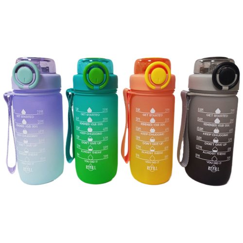 Water Bottle Plastic Ref 2330
Assorted Color - 600ml
Meli Melo - Image 2