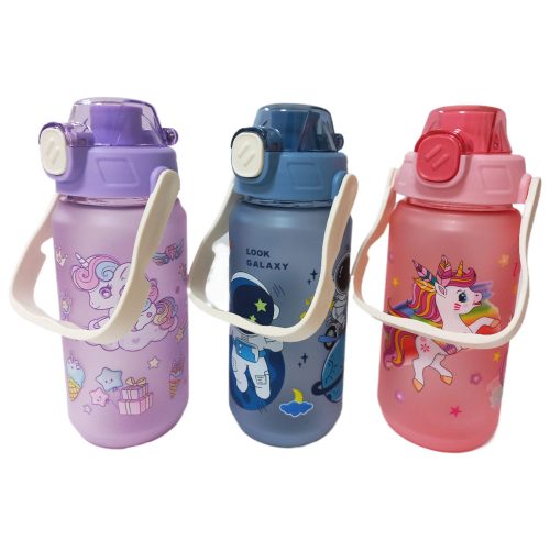 Water Bottle Plastic Ref ST200142
Assorted Color - 500ml [Astronaut & Unicorn]
Meli Melo - Image 2