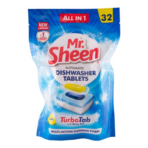 Dishwasher Detergent
32 Tabs
Mr Sheen