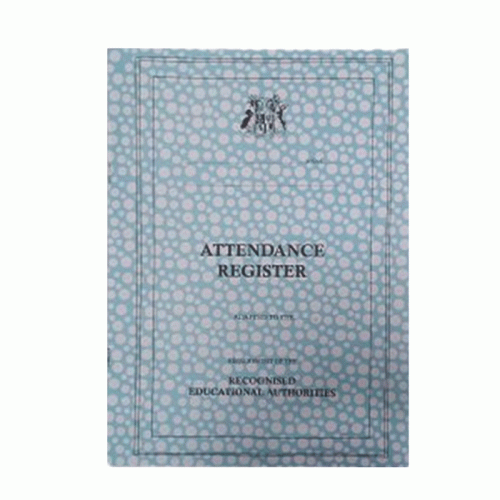 Attendance Register Book
A4
No Brand