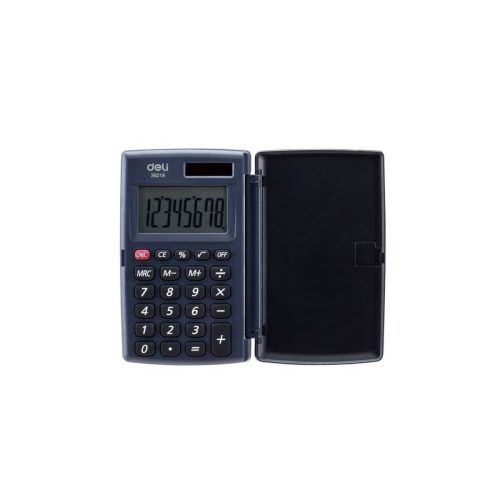 Pocket Calculator Cover Ref 39219
8 Digits, 110*67*15mm
Deli