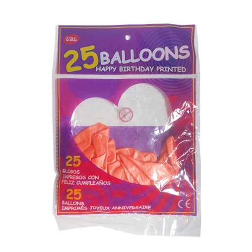Standard Balloons
Avail: White, Black, Blue, Pink, Orange ,Gold & Silver [Pk 25]
CML - Image 3