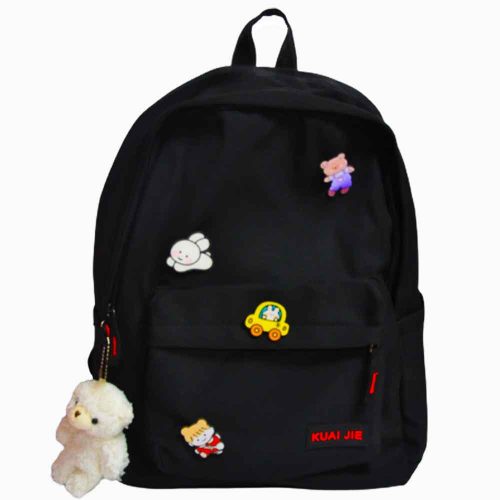 School Bag
Nylon 29*16*40cm - Black with Pins
My Academia