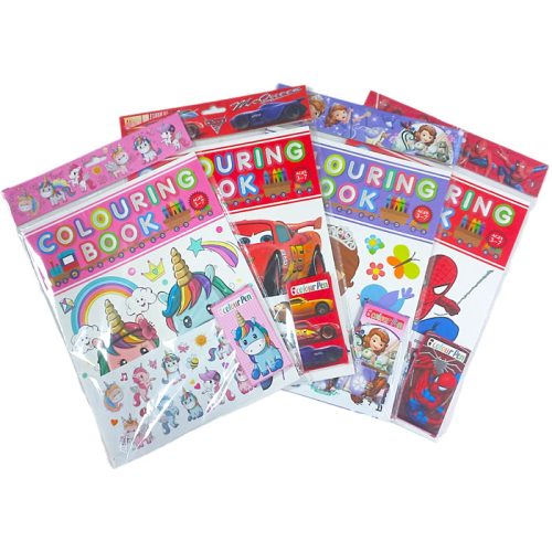 Colouring Book Ref CBL
With Mini Wooden Pencils [Pk 6] & Stickers
SW - Image 2