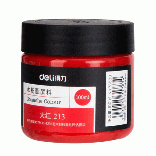 Gouache Ref 73888
100ml, Red 213
Deli