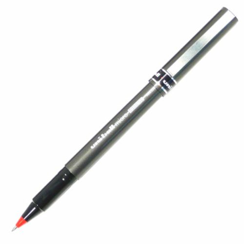 Rollerball Pen Uni Ref UB120
0.5mm Micro Tip, Red
Uni-ball