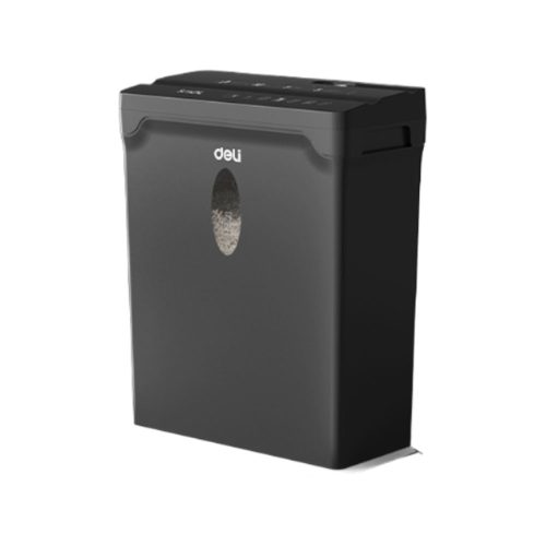 Shredder Ref T014
Shred Cap: 5 A4 shts,Bin:10L, ribbon cut
Deli