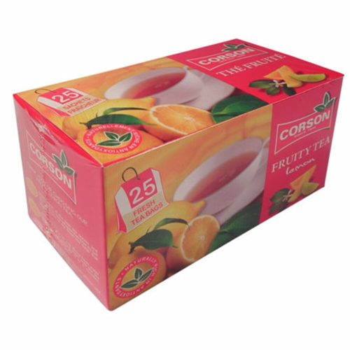Tea Bags
50g Lemon [Pk 25]
Corson
