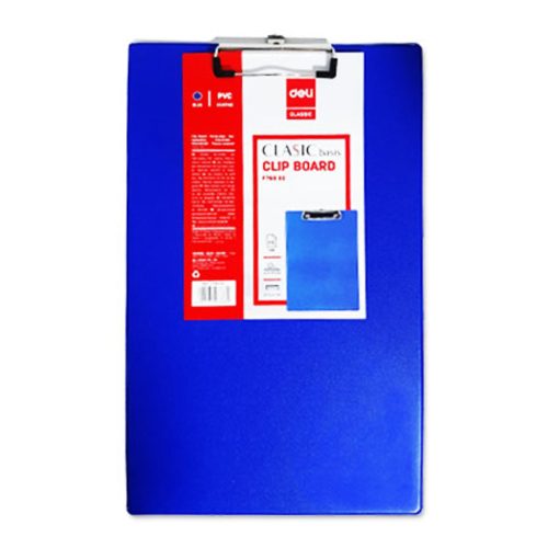 ClipBoard PVC Ref F76032
Metal Clip, FC, Blue
Deli