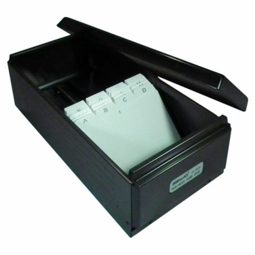 Business Card Holder Metal Ref 4600
B: 600 Cards, With A-Z Indexes
KW-triO