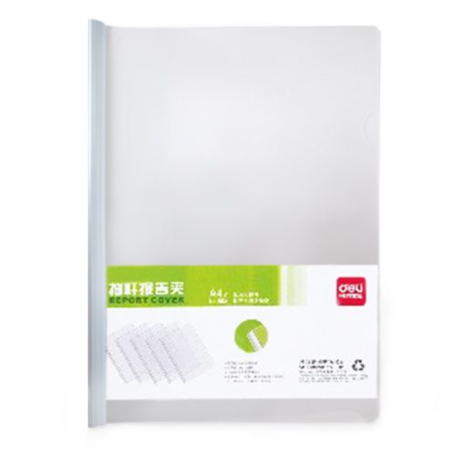 Slide Binding Report Cover Ref 5534
A4 Transparent PVC Cover 10mm (Capacity: 40 sheets)
Deli