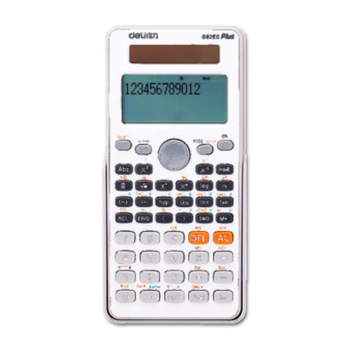 Scientific Calculator Ref D82ES
W170*D85mm
Deli