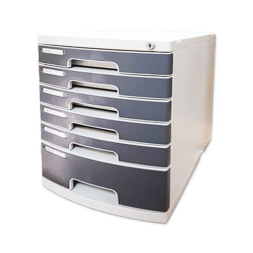 Drawer Organiser Light Grey Ref 8876
6 level plastic with lock (395*302*432mm)
Deli