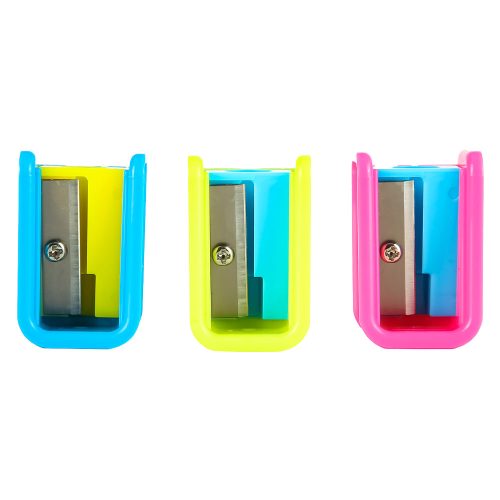 Sharpener for Wood Pencil Ref R00100
Plastic Assorted Colours
Deli - Image 2
