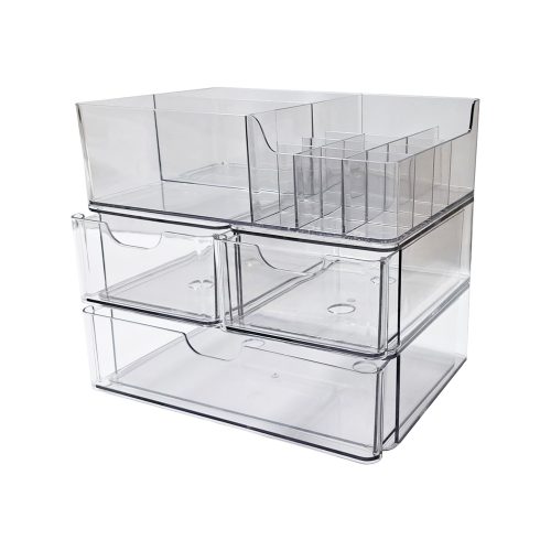 Storage Box Set Ref PJ214
250*170*220mm, Transparent
Deli