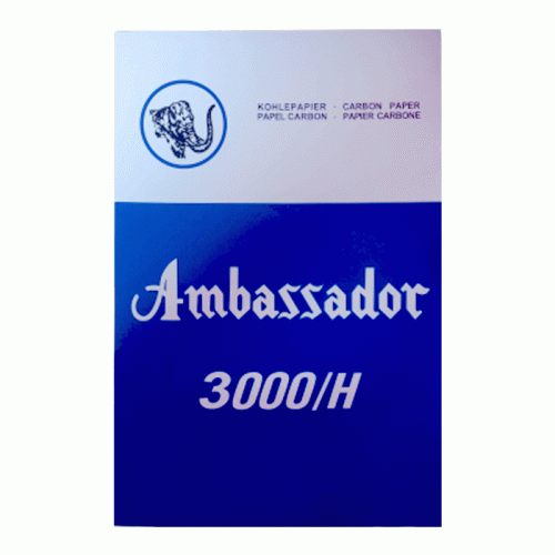 Carbon Paper Ref 3000/H
A4, 100 Sheets
Ambassador