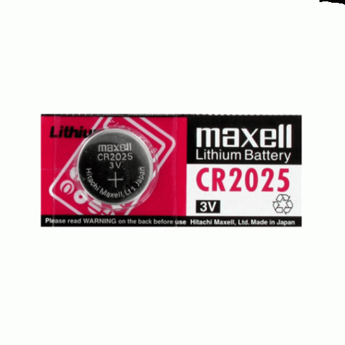 Battery Lithium CR2025
3.0V [Pk 1]
Maxell