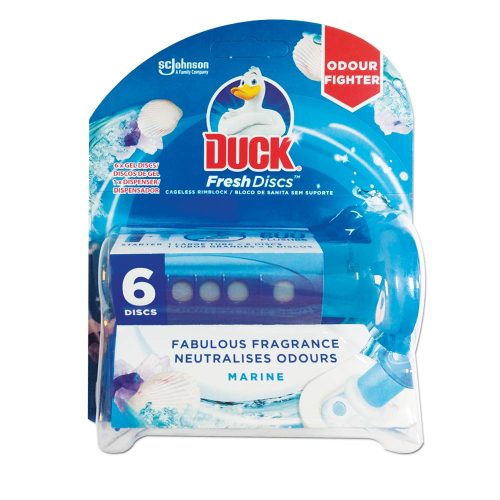 Toilet cleaner Gel Fresh Discs
Assorted [Pk 6 + 1 Dispenser]
Duck