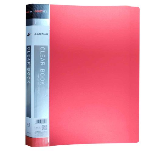 Display Book Ref US-40A3
A3, 40 Pockets, Plastic
Usign